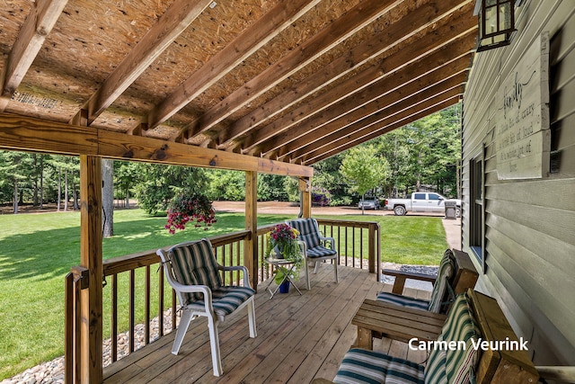1723 S Sullivan Rd, Ravenna, MI 49451 - porch featuring a yard