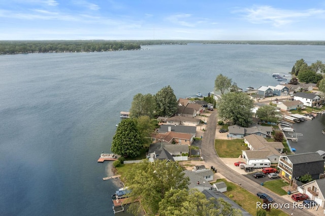 4278 W Joy Rd, Shelbyville, MI 49344 - aerial view of residential area with a large body of water