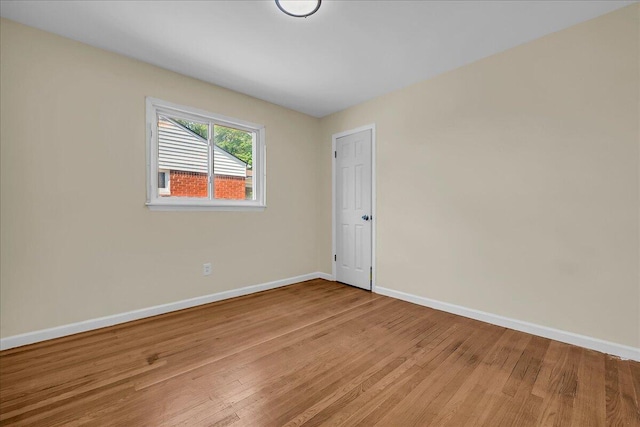 20232 Braile St, Detroit, MI 48219 - empty room featuring baseboards and light wood-type flooring