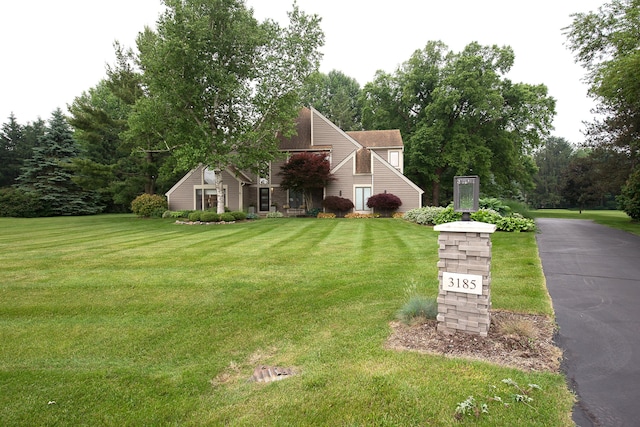 3185 Shadberry Ct, Saline, MI 48176 - view of front of house featuring a front lawn