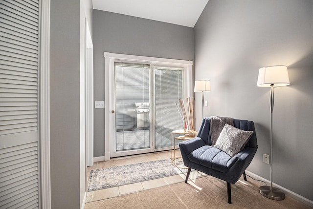1775 Franklin Ct S, Ann Arbor, MI 48103 - living area featuring baseboards and tile patterned floors