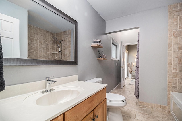 1775 Franklin Ct S, Ann Arbor, MI 48103 - full bathroom with vanity, tiled shower, tile patterned flooring, and a bathtub