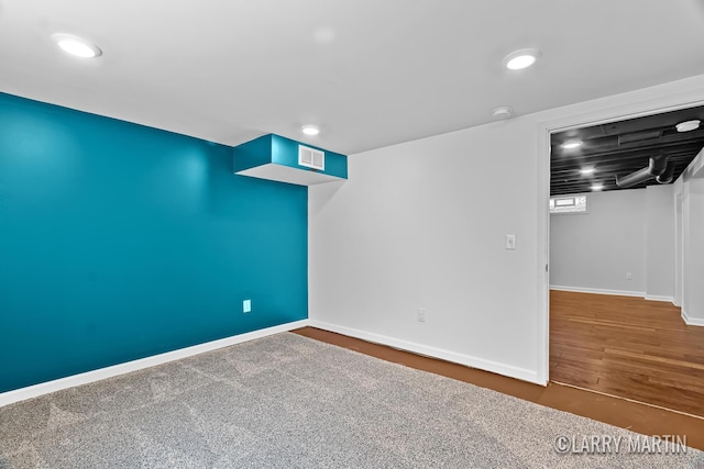 641 52nd St SE, Grand Rapids, MI 49548 - finished below grade area featuring baseboards and recessed lighting