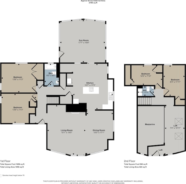 9550 Pere Marquette Dr, Stanwood, MI 49346 - view of floor plan / room layout