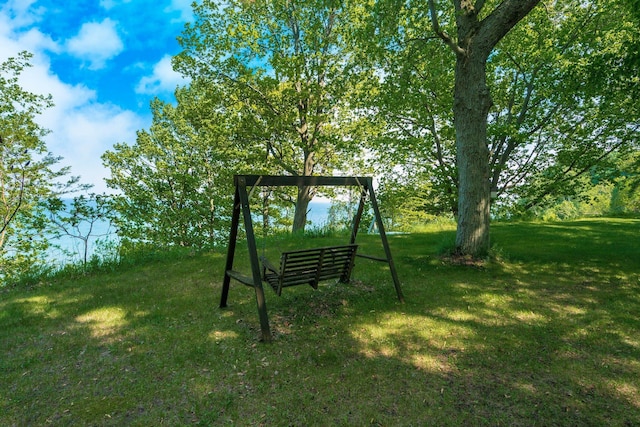 2821 Lakeshore Rd, Lexington, MI 48450 - view of property's community with a lawn