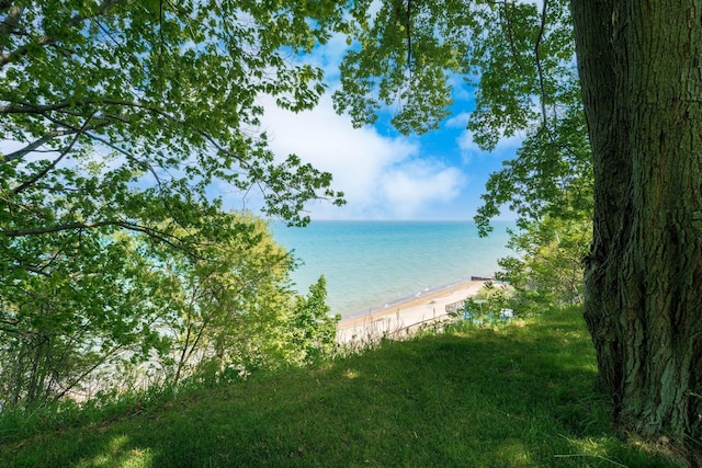 2821 Lakeshore Rd, Lexington, MI 48450 - water view featuring nearby beach