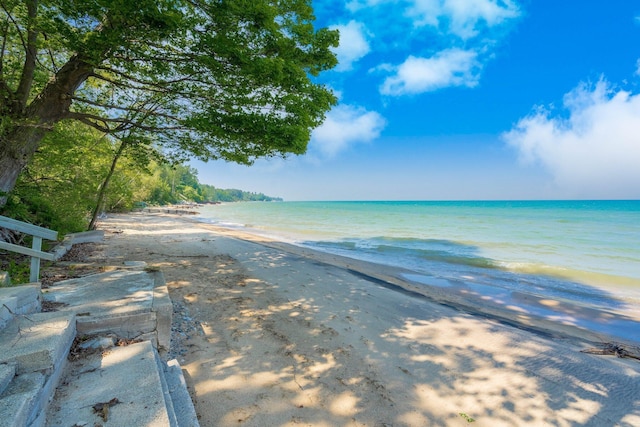 2821 Lakeshore Rd, Lexington, MI 48450 - water view with local beach