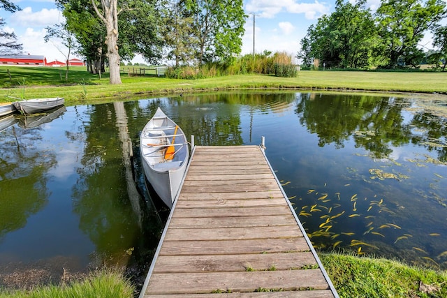 2200 Lindsey Rd, Jackson, MI 49201 - dock area with a water view