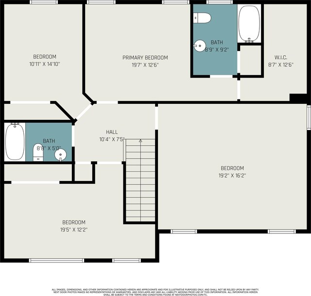 1735 Savannah Ln, Ypsilanti, MI 48198 - view of home floor plan