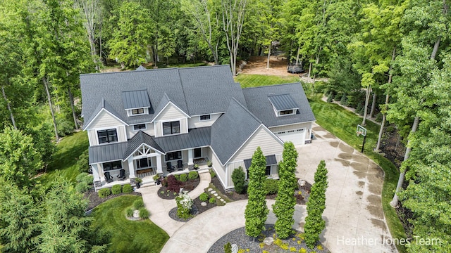 8069 Ella Terrace Ct, Rockford, MI 49341 - view from above of property