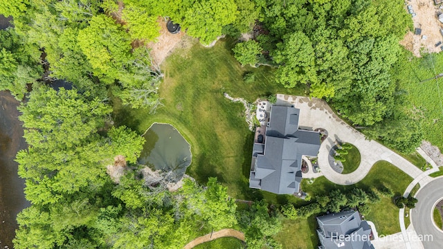8069 Ella Terrace Ct, Rockford, MI 49341 - view of property location with a nearby body of water