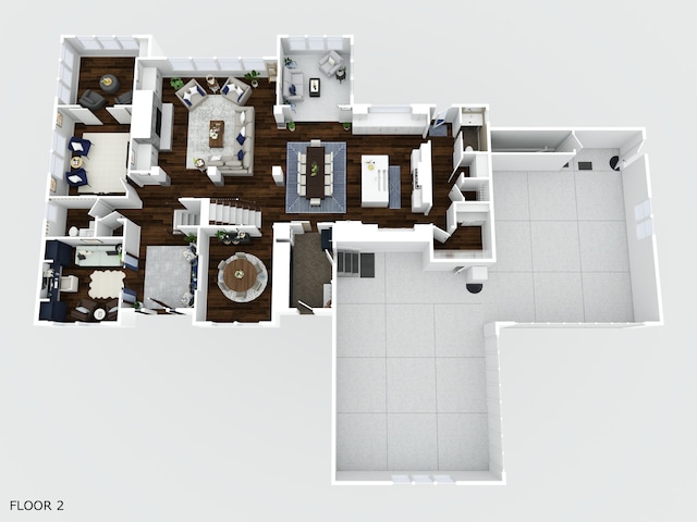 8069 Ella Terrace Ct, Rockford, MI 49341 - view of room layout