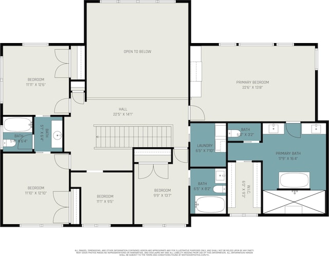 8069 Ella Terrace Ct, Rockford, MI 49341 - view of floor plan / room layout