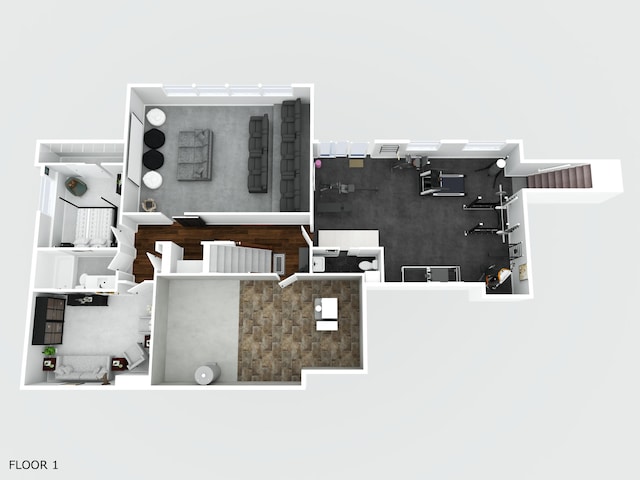 8069 Ella Terrace Ct, Rockford, MI 49341 - view of home floor plan