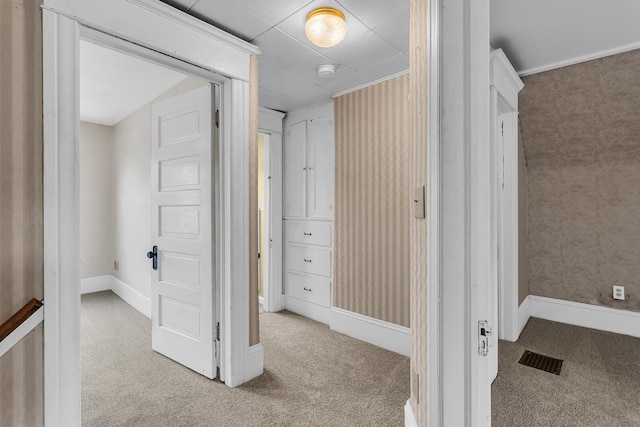 1218 Forest Ave, Jackson, MI 49201 - corridor featuring carpet floors