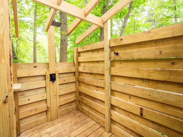 6670 Ravenswood Ave, Sawyer, MI 49125 - view of wooden deck