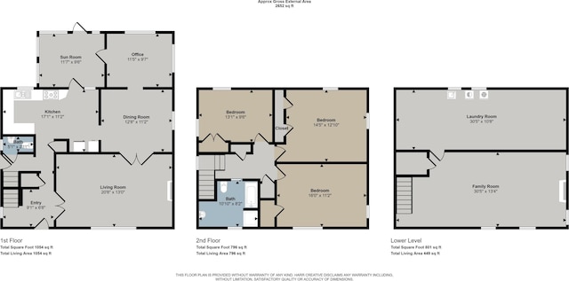 1052 Santa Cruz Dr SE, Grand Rapids, MI 49506 - view of floor plan / room layout