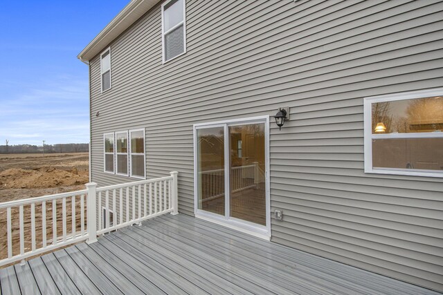 12379 Jenks St NE, Belding, MI 48809 - view of wooden terrace