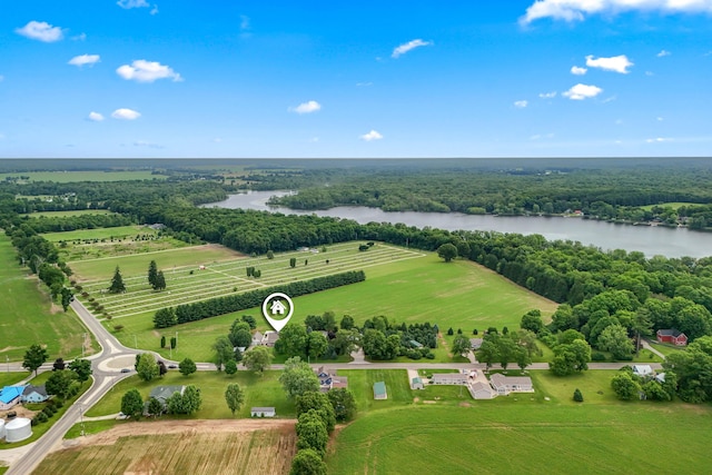 31688 Colon Rd, Colon, MI 49040 - view of rural area with a nearby body of water and a forest