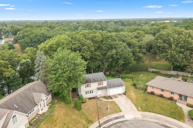 2647 Manitoba Ct NE, Grand Rapids, MI 49525 - bird's eye view of a forest