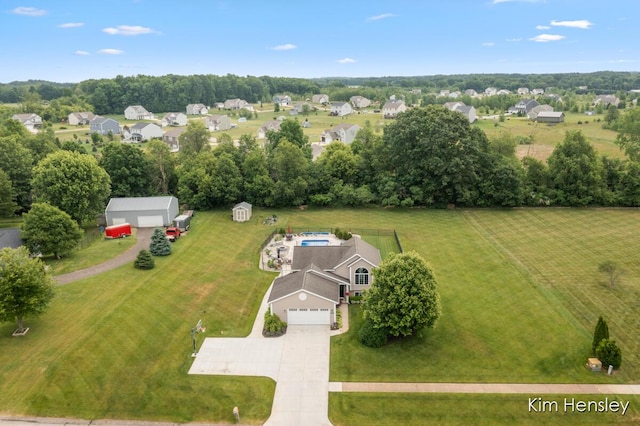 4284 Ives Farm Ln NE, Cedar Springs, MI 49319 - bird's eye view