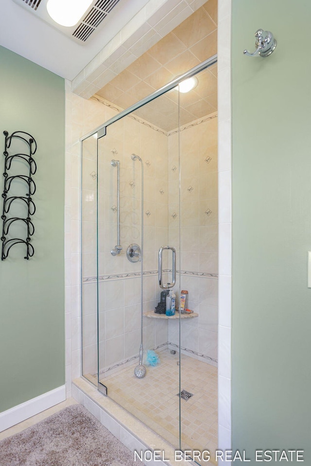 16093 Harbor Point Dr, Spring Lake, MI 49456 - bathroom with a shower stall