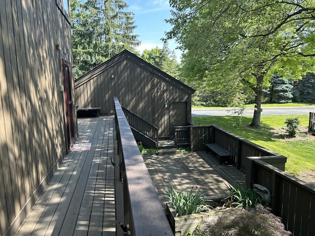 22 Haverhill Ct, Ann Arbor, MI 48105 - view of deck