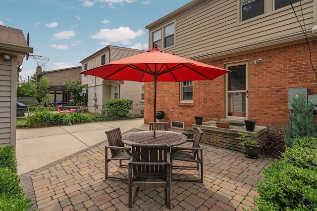 22836 Wellington St, Dearborn, MI 48124 - view of patio featuring outdoor dining area