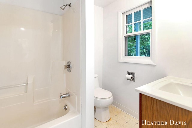 4578 135th Ave, Hamilton, MI 49419 - full bath with vanity, bathing tub / shower combination, and tile patterned floors