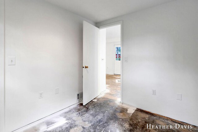 4578 135th Ave, Hamilton, MI 49419 - spare room featuring unfinished concrete flooring