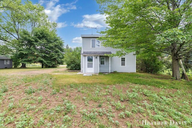 4578 135th Ave, Hamilton, MI 49419 - rear view of property