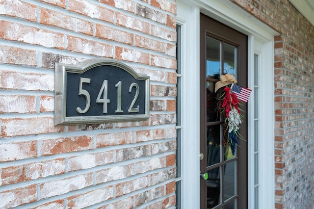 5412 Blackberry Ln, Coloma, MI 49038 - exterior view of brick siding