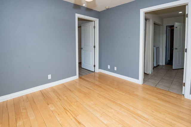 5412 Blackberry Ln, Coloma, MI 49038 - empty room featuring wood finished floors and a smoke detector