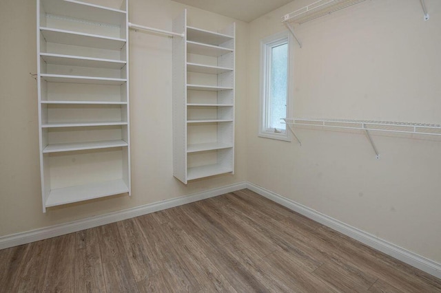 5412 Blackberry Ln, Coloma, MI 49038 - spacious closet featuring wood finished floors