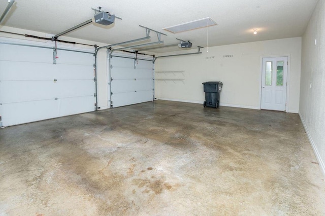 5412 Blackberry Ln, Coloma, MI 49038 - garage featuring a garage door opener