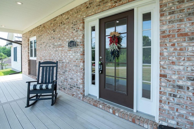 5412 Blackberry Ln, Coloma, MI 49038 - view of porch