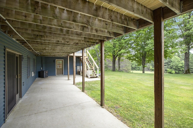 7272 E M 113, Kingsley, MI 49649 - view of patio / terrace with stairs