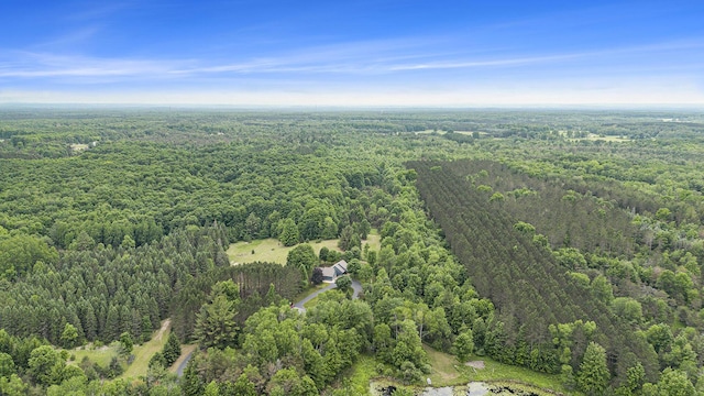 7272 E M 113, Kingsley, MI 49649 - aerial view of property's location with a forest