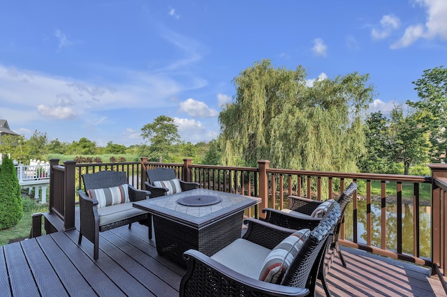 50501 Elmwood Ct, Plymouth, MI 48170 - view of wooden deck