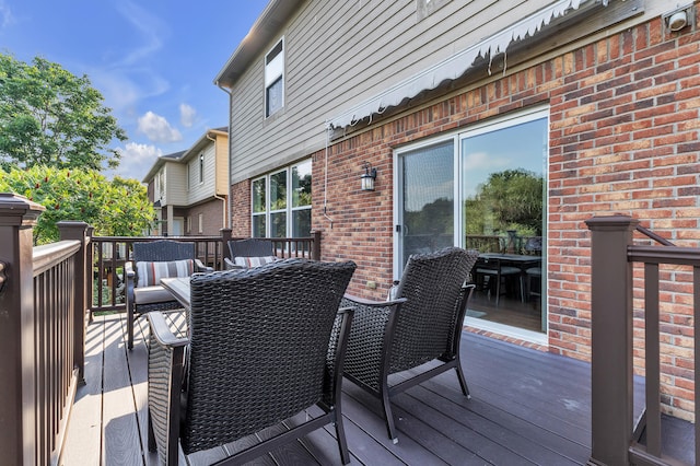 50501 Elmwood Ct, Plymouth, MI 48170 - wooden terrace with outdoor dining space