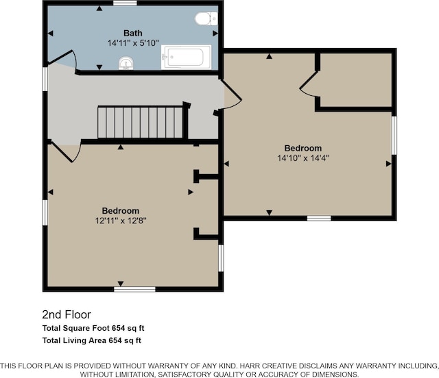 13872 Hastings Rd, Freeport, MI 49325 - view of room layout