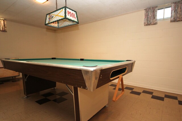 6426 Westchester St, Portage, MI 49024 - game room with tile patterned floors and billiards table