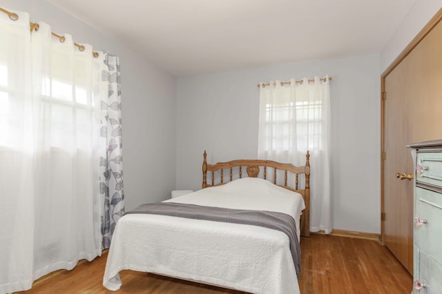 1736 Glenvale Dr SW, Wyoming, MI 49519 - bedroom featuring multiple windows and light wood-style floors