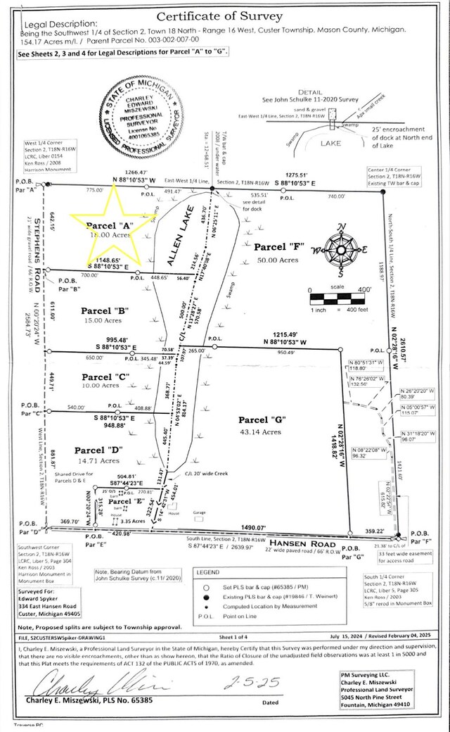 PARCELA N Stephens Rd, Custer, MI 49405 - photo 21