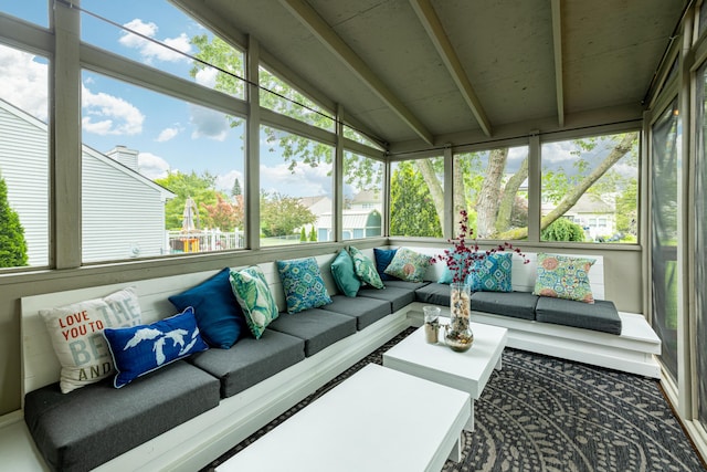 7149 Indian Wells Dr, Ypsilanti, MI 48197 - sunroom featuring outdoor lounge area and healthy amount of natural light