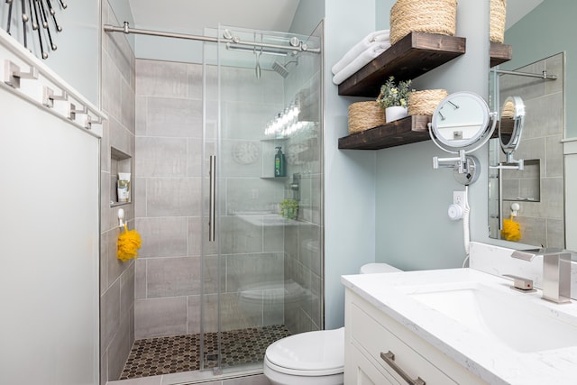 7149 Indian Wells Dr, Ypsilanti, MI 48197 - full bath featuring vanity and a shower stall