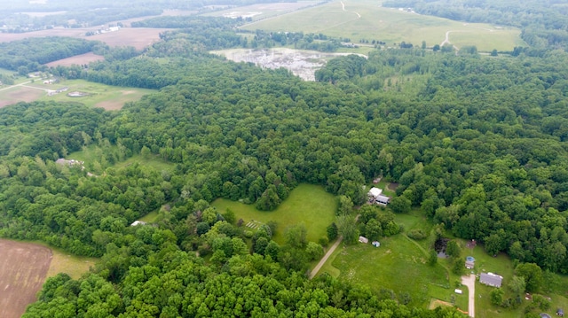 8454 Stickles Rd, Three Oaks, MI 49128 - aerial view of property's location featuring a forest