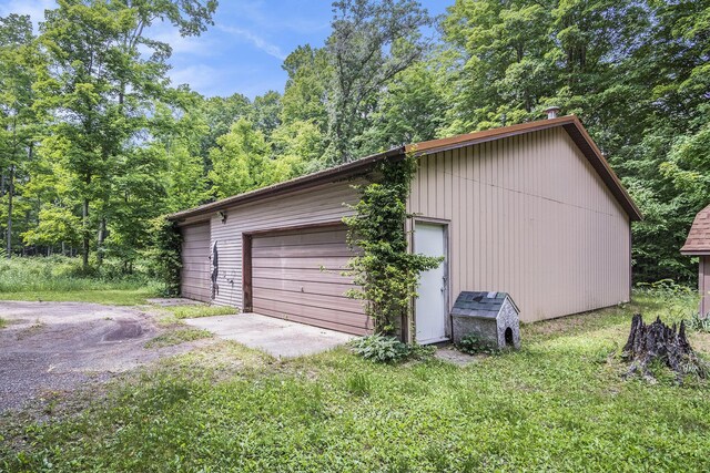 4424 Teal Ln, Newaygo, MI 49337 - view of detached garage