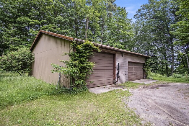4424 Teal Ln, Newaygo, MI 49337 - view of detached garage