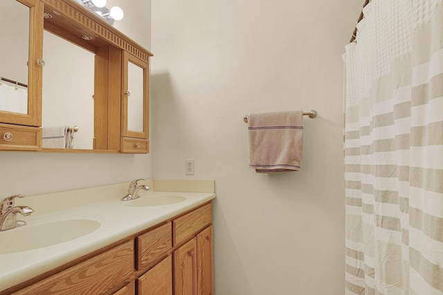 4792 Forest Vale Dr, Pierson, MI 49339 - bathroom with double vanity